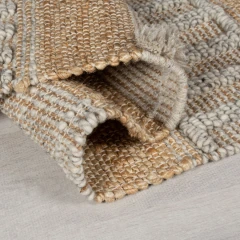 Kusový koberec Jubilant Medina Jute Natural/Grey č.3