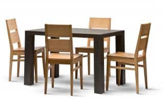 Jídelní stůl Leon + židle Orly