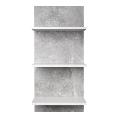 Koupelnová sestava MADEIRA beton/bílá