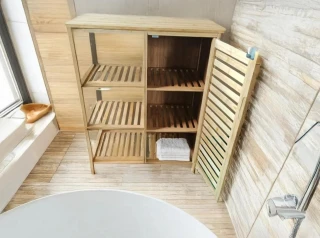 Koupelnová skříňka LANTA D1D3P bambus