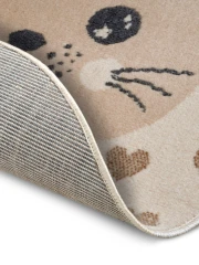 Hanse Home dětský koberec Adventures 105963 Cream Beige kruh