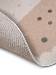 Hanse Home dětský koberec Adventures 105971 Cream Beige kruh