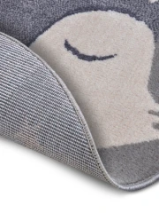Hanse Home dětský koberec Adventures 105965 Cream Grey kruh