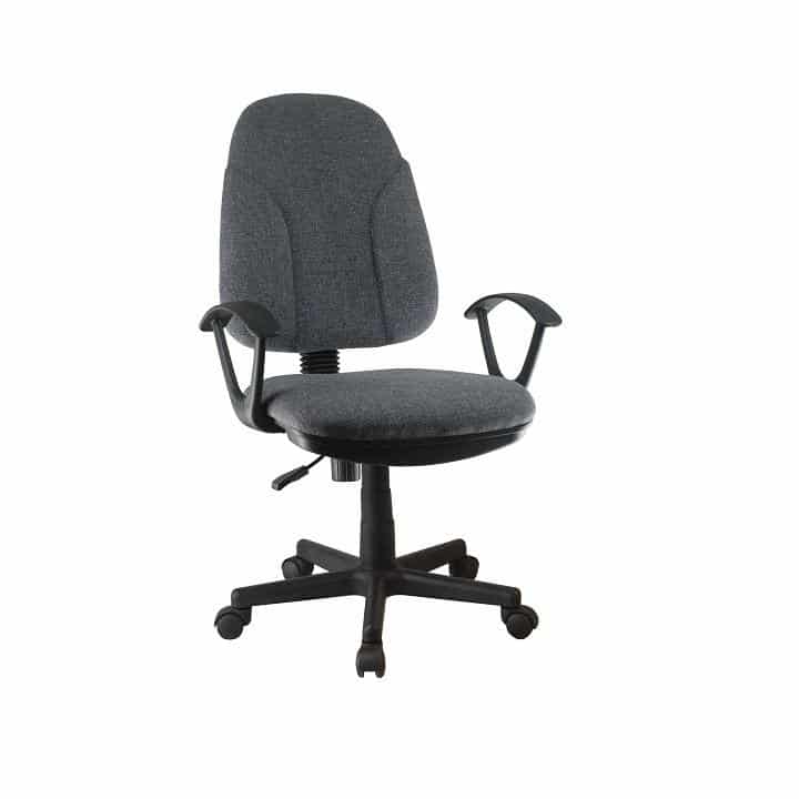 Tempo Kondela Kancelářská židle DEVRI - šedá látka