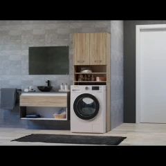 Skříňka nad pračku Pema dub sonoma