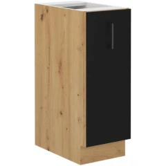 Kuchyňská skříňka Molly 30 D CARGO BB černá/dub artisan