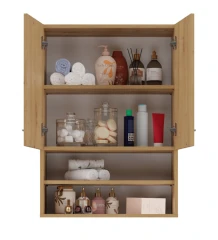 Závěsná koupelnová skříňka Pema MINI dub artisan