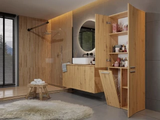 Koupelnová skříňka Noeli 3DD1K dub artisan