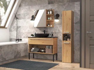 Koupelnová skříňka Noeli III dub artisan