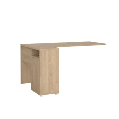 Deska psacího stolu Sigal 582 jackson hickory/bílá
