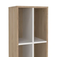 Knihovna Sigal 587 jackson hickory/bílá