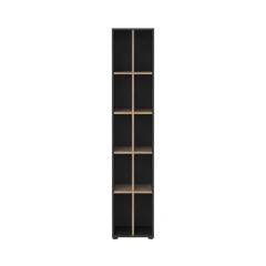 Knihovna Sigal 587 šedá/jackson hickory
