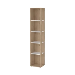 Knihovna Sigal 590 jackson hickory/bílá