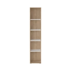 Knihovna Sigal 590 jackson hickory/bílá