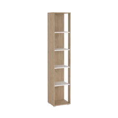 Knihovna Sigal 590 jackson hickory/bílá