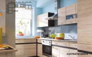 Rohová skříňka Junona Line DNW/100/82 L č.4
