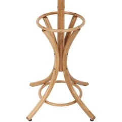 Dřevěný stojanový věšák F-2059 OAK - tmavý dub č.5