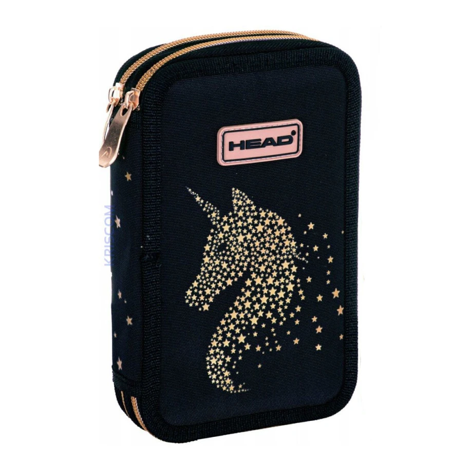 Školní penál dvoupatrový Unicorn star PEBH2086