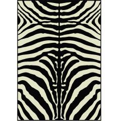 Koberec, vzor zebra, 40x60, ARWEN