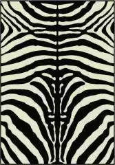 Koberec, vzor zebra, 100x140, ARWEN