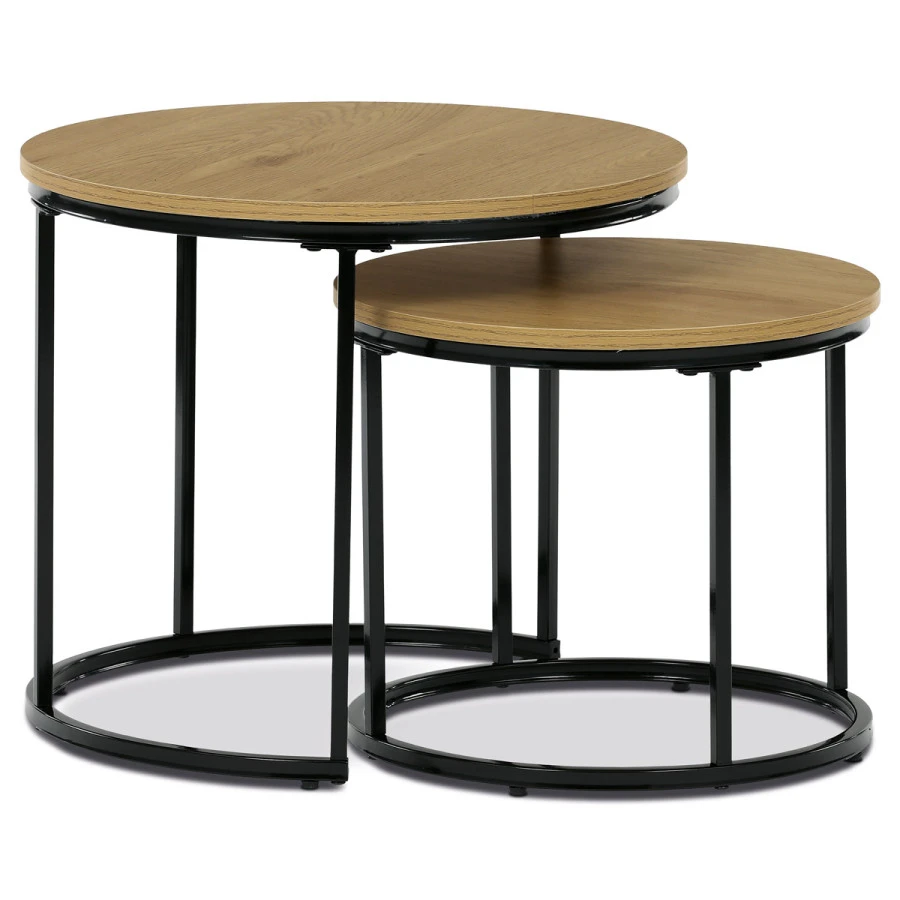 Set 2 ks stolků CT-G1145 OAK