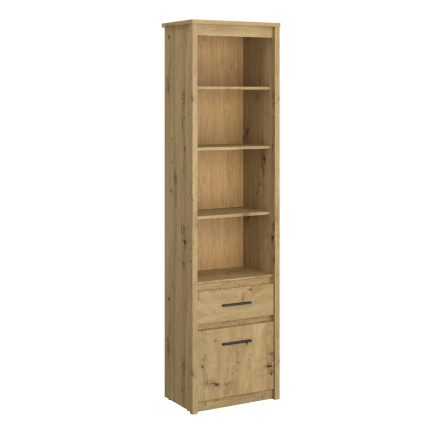 Otevřený regál 1D1S AIRON, dub artisan
