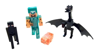 Kolekce figurek Minecraft Ender dragon sada 6 ks