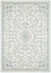 NORTHRUGS kusový koberec Twin Supreme 103865 Leyte Green/Cream – na ven i na doma