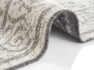 NORTHRUGS kusový koberec Twin Supreme 103870 Cebu Grey/Cream – na ven i na doma
