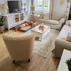 NORTHRUGS kusový koberec Beach 103854 Cream/Beige – na ven i na doma