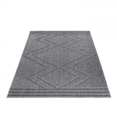 Ayyildiz kusový koberec Patara 4954 Grey – na ven i na doma