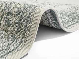 NORTHRUGS kusový koberec Twin Supreme 104139 Green/Cream – na ven i na doma