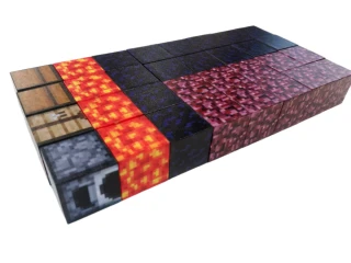 Magnetická stavebnice Minecraft Portál 32ks