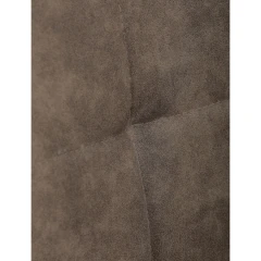 Židle jídelní, hnědá látka cowboy, nohy černý kov CT-281 BR3