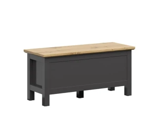 HESEN truhla KUFER, grafit/dub artisan č.1