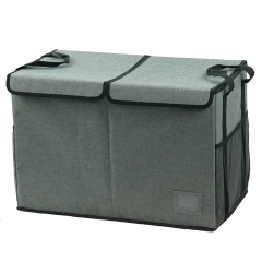 Skládací úložný box, černá, DETER