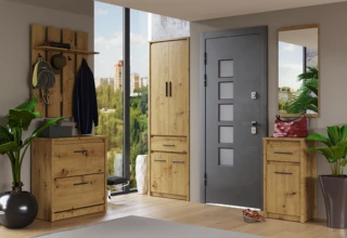 Botník 2K AIRON - dub artisan č.5 Botník 2K AIRON - dub artisan č.5