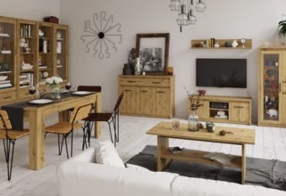 TV stolek 2D/125 AIRON, dub artisan č.6