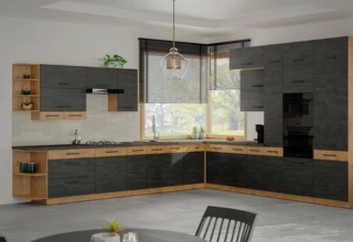 Dvířka na vestavnou myčku nádobí VEGA ZM 713x446 - šedá matná č.8