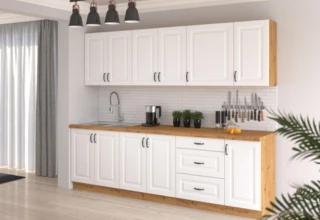 Kuchyňská skříň Stipe 60 DKS 210 3S 1F bílá/dub artisan č.3