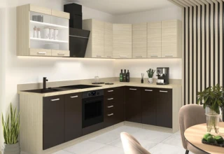 Kuchyňská dvířka Christo ZM 713x596 dub ferrara/legno tmavé č.2