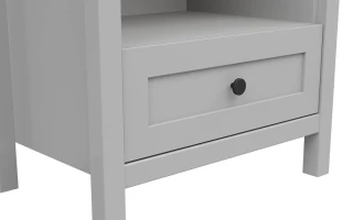 SALGA regál REG1S, šedá arktisgrau/dub artisan č.5