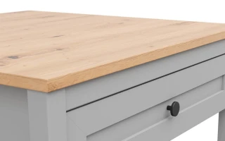 SALGA konferenční stolek LAW1S, šedá arktisgrau/dub artisan č.5