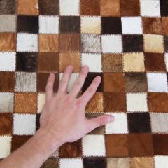 Luxusní koberec KOŽA typ3 120x184 - typ patchworku č.5