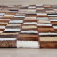 Luxusní koberec KOŽA typ3 80x144 - typ patchworku č.6