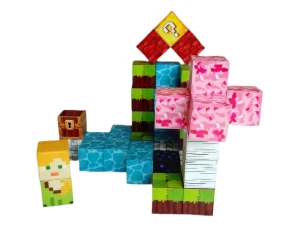 Magnetická stavebnice Minecraft Magic cube 48ks