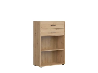 SPACE OFFICE regál REG2S/120, dub artisan č.3