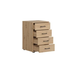 SPACE OFFICE kontejner KTN4S, dub artisan č.3