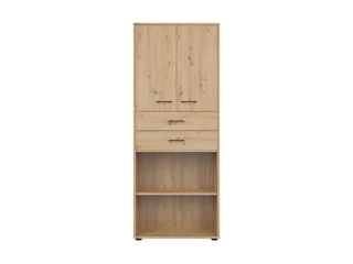 SPACE OFFICE regál REG2D2S/200, dub artisan č.2