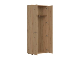 SPACE OFFICE šatní skříň SZF2D/200, dub artisan č.2
